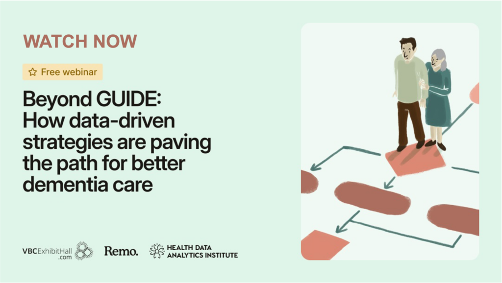 Promotion for a free webinar on better dementia care.