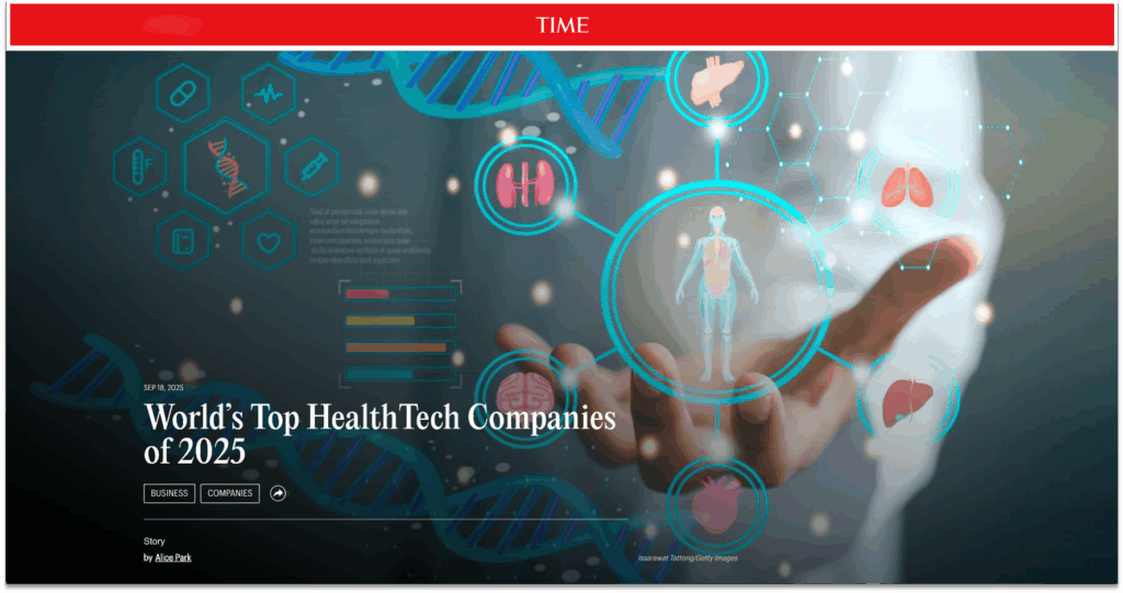TIME Top HealthTech Companies 2025
