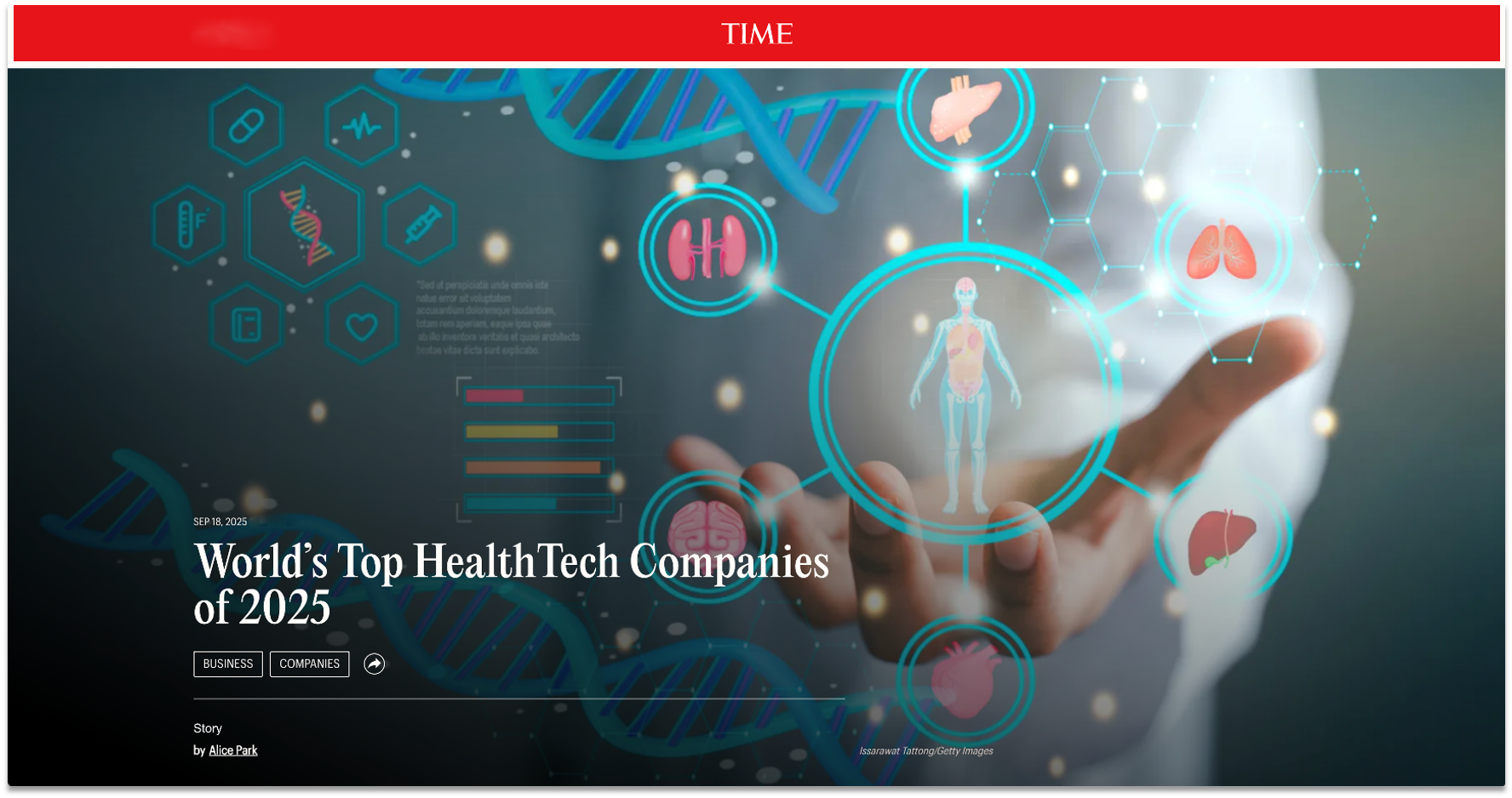 TIME Top HealthTech Companies 2025